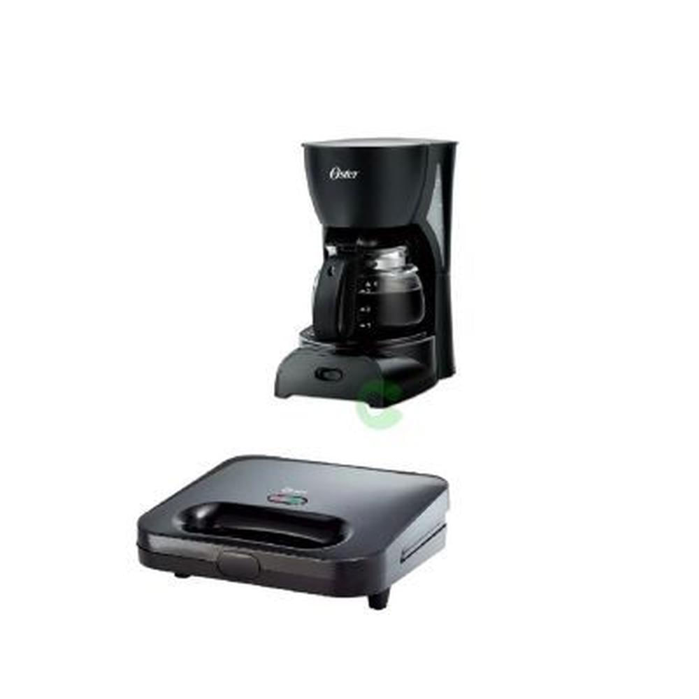 Combo OSTER Cafetera 4TAZAS Y SANDWICHERA Combo OSTER Cafetera 4TAZAS Y SANDWICHERA