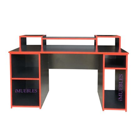 Escritorio GAMER 2.0 Rojo/Negro