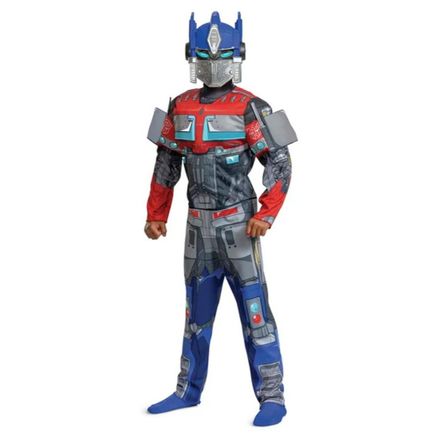 DISFRAZ TRANSFORMERS OPTIMUS PRIME MOVIE DISGUISE NIÑO Talla M 8