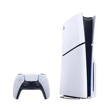 Consola PS5 Slim 1TB con Lectora de Discos Version Americana Consola PS5 Slim 1TB con Lectora de Discos Version Americana