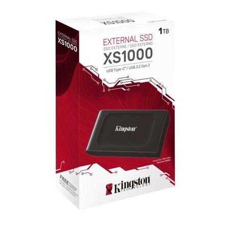 SSD Disco Externo Kingston XS1000 1TB
