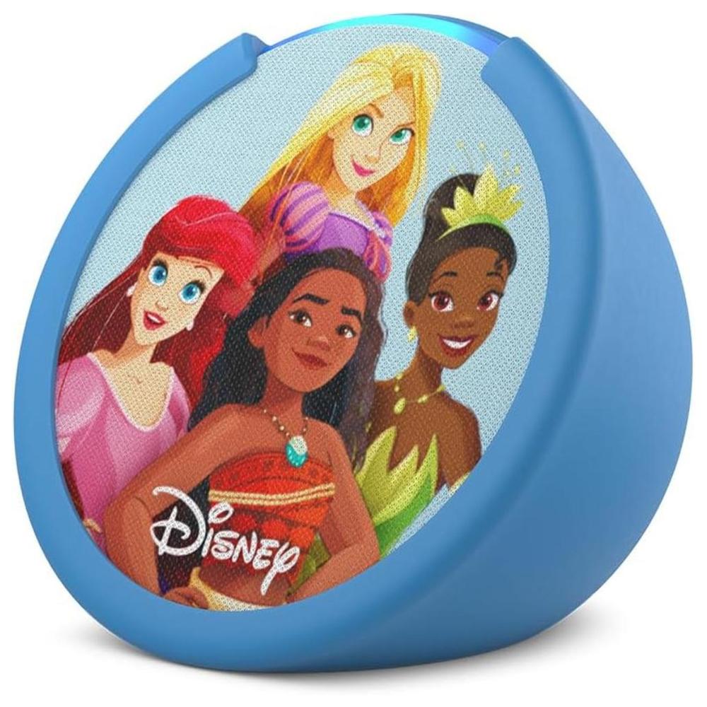 ASISTENTE VOZ AMAZON ECHO POP KIDS EDICIÓN PRINCESAS DISNEY