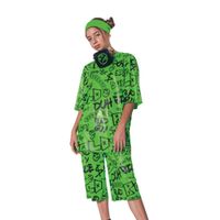 Disfraz de Billie Eilish para adolescentes - Verde
