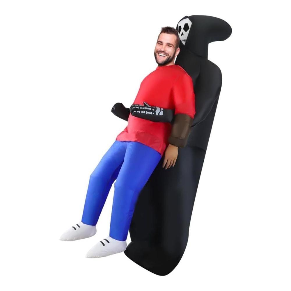Disfraz inflable para adulto - Calavera parca 251912 Disfraz inflable para adulto - Calavera parca 251912