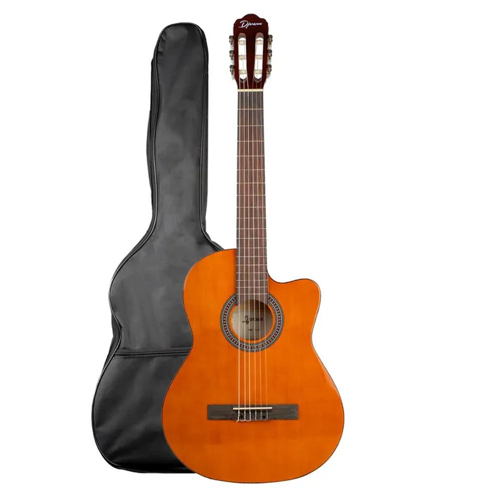 Guitarra Acústica Clásica de Nylon Con Corte Djersen CG-39C