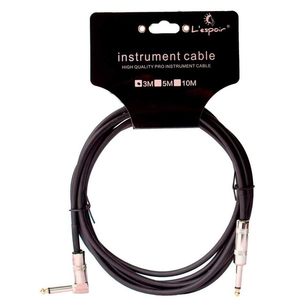 Cable para instrumento de 3 metros Lespoir BC-03