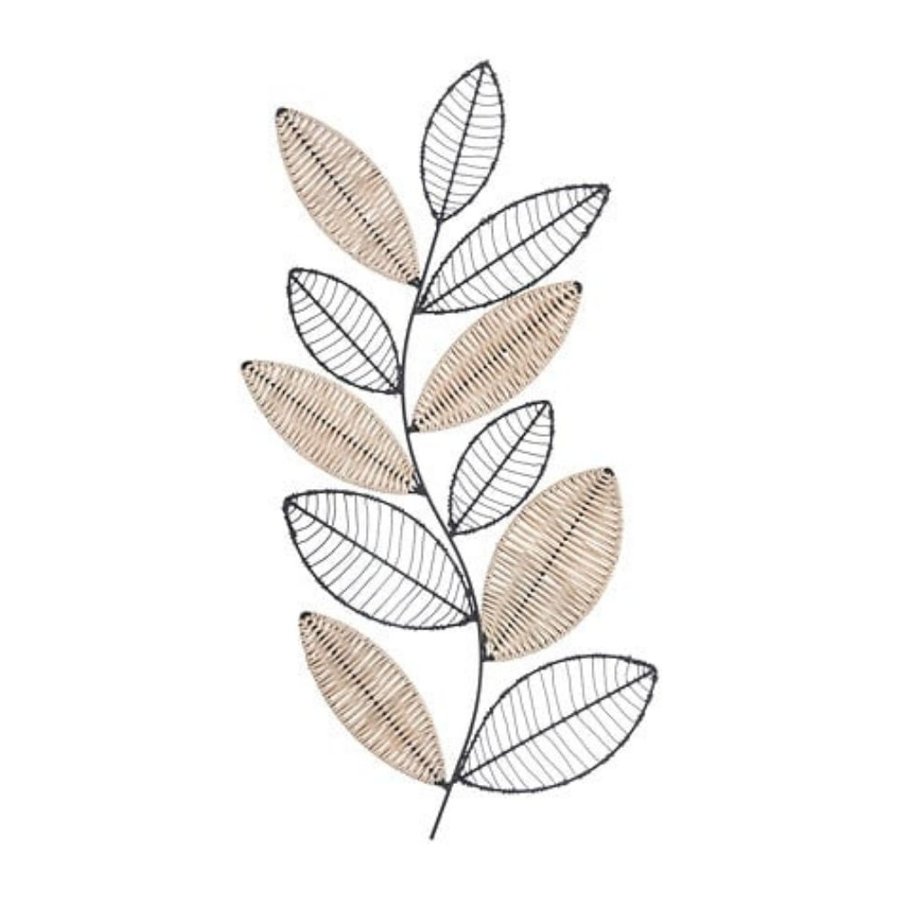 Decoración de pared Aurore 56x29cm Metal Atmosphera