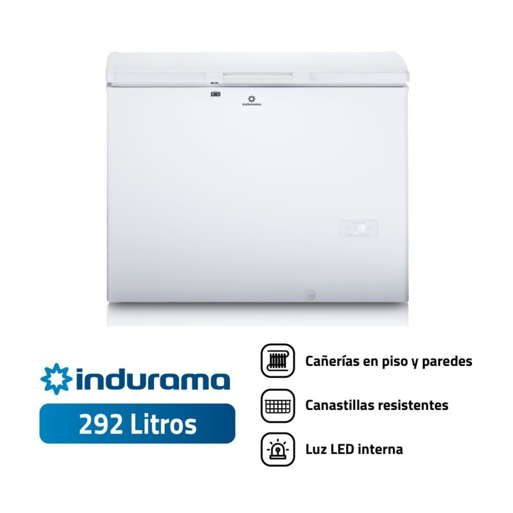 Congeladora 292 litros Ci-300 Blanco Indurama