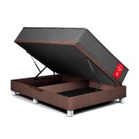 Cama Boxet Su Majestad Queen Chocolate Paraiso