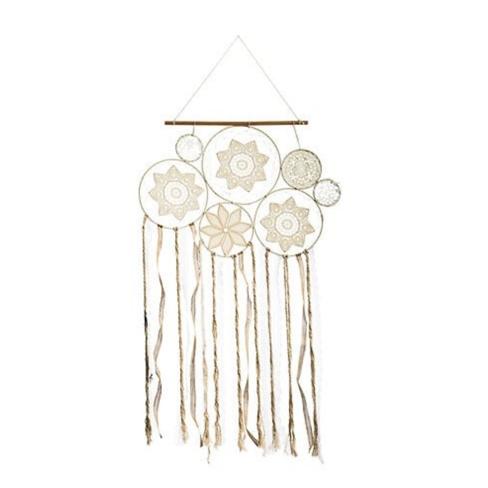 Atrapasueños Lilia 107 X 59 Cm Blanco Atmosphera