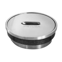 Registro Redondo Ultrainox 3"" Acero Inoxidable Pulido Metusa