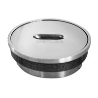 Registro Redondo Ultrainox 4"" Acero Inoxidable Pulido Metusa