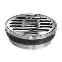 Sumidero Redondo Ultrainox 3"" Acero Inoxidable Pulido Metusa