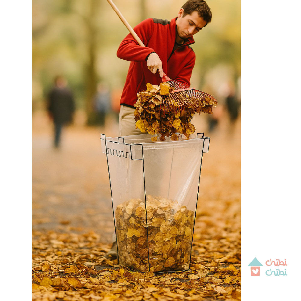 PORTABOLSA DE BASURA PLEGABLE