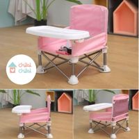 SILLA DE COMER PORTÁTIL. ROSA