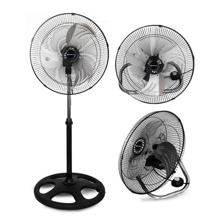 Ventilador 20 Pulgadas FSM2060 Imaco 3 en 1 Pedestal Mesa y Pared 60W Negro Ventilador 20 Pulgadas FSM2060 Imaco 3 en 1 Pedestal Mesa y Pared 60W Negro