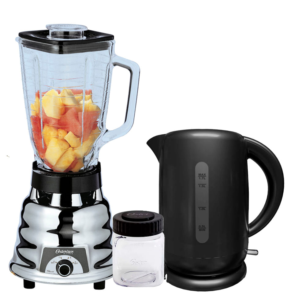 Combo Licuadora Clasica 250-22 mas Hervidor Eléctrico BVSTKT3101