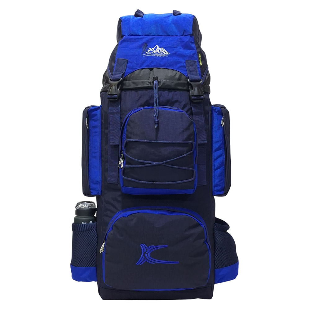 Mochila Campera Kengar Modelo N.4 Azul - Azulino