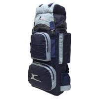 Mochila Campera Kengar Modelo N.4 Azul - Plata