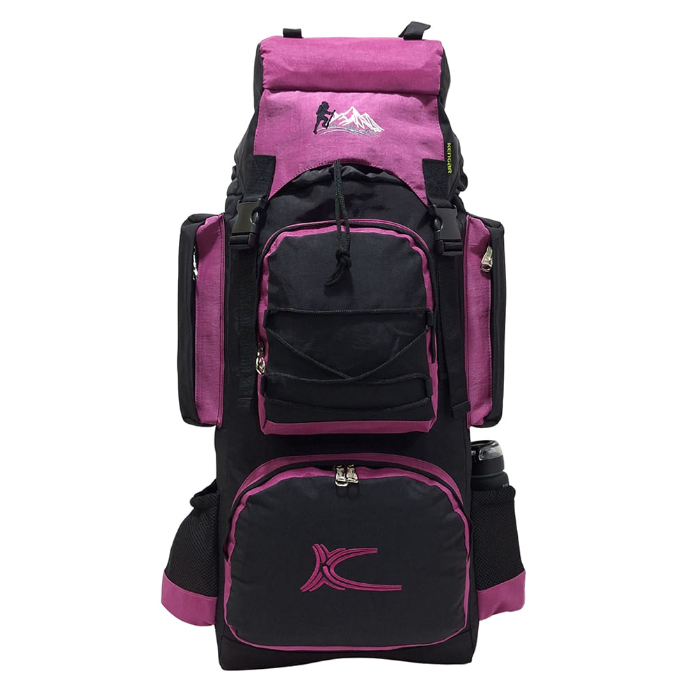 Mochila Campera Kengar Modelo N.4 Negro - Barny