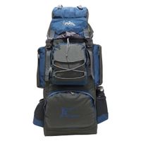 Mochila Campera Kengar Modelo N.4 Plomo - Acero