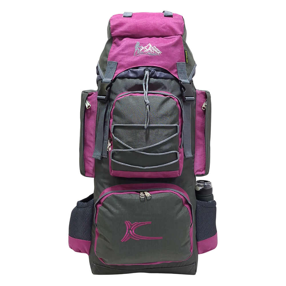 Mochila Campera Kengar Modelo N.4 Plomo - Barny