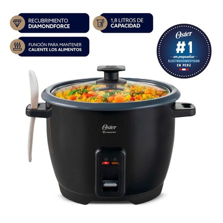 Olla arrocera Oster - CKSTRC10DFBLK-053 1.8 L Olla arrocera Oster - CKSTRC10DFBLK-053 1.8 L