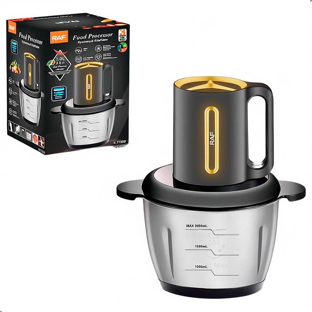Procesador Raf R7721b De Alimentos 3litros Potencia 400w Procesador Raf R7721b De Alimentos 3litros Potencia 400w