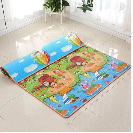 Piso bebe térmico alfombra educativa 180 x 120cm