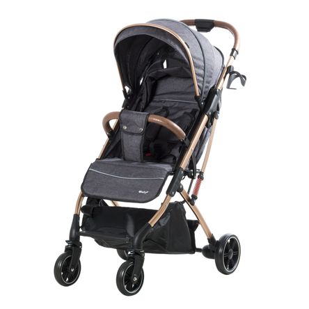 Coche de Paseo Ebaby Sunny EB124 con Maleta Gris Oscuro Coche de Paseo Ebaby Sunny EB124 con Maleta Gris Oscuro