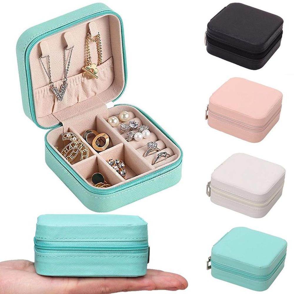 Mini Organizador de Joyas de Viaje Portátil con Cremallera Mini Organizador de Joyas de Viaje Portátil con Cremallera