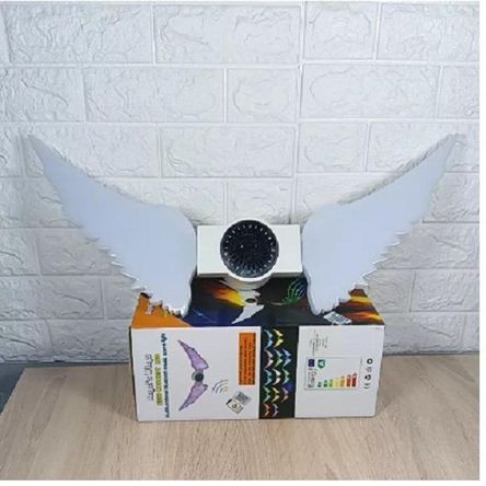 Ampolleta Led 50W E27 RGB Alas de Ángel con Parlantes Bluetooth Ampolleta Led 50W E27 RGB Alas de Ángel con Parlantes Bluetooth