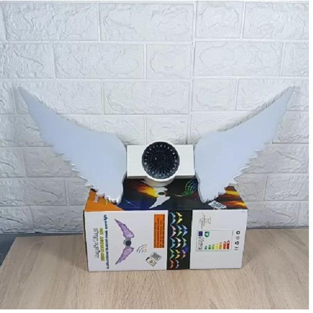 Ampolleta Led 50W E27 RGB Alas de Ángel con Parlantes Bluetooth