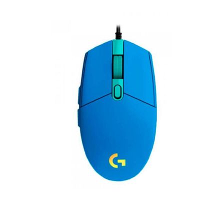 MOUSE LOGITECH G203 LIGHTSYNC OPTICAL 8000 DPI RGB AZUL