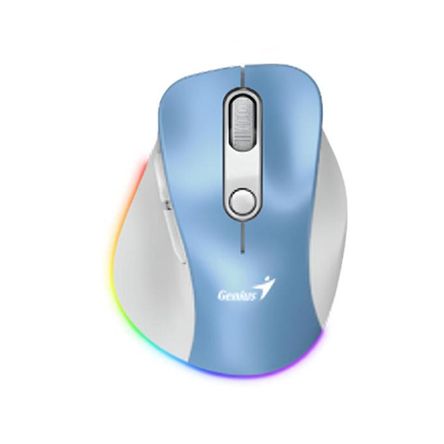MOUSE GENIUS ERGO 9000S PRO DUAL RECARGABLE WIRELESS BT  LIGHT BLUE MOUSE GENIUS ERGO 9000S PRO DUAL RECARGABLE WIRELESS BT  LIGHT BLUE