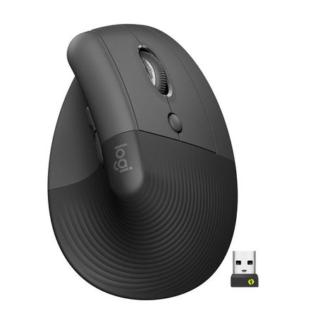 MOUSE LOGITECH LIFT VERTICAL ERGONOMIC WIRELESS BT NEGRO