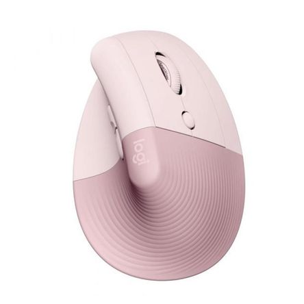 MOUSE LOGITECH LIFT VERTICAL ERGONOMICO WIRELESS BT ROSADO