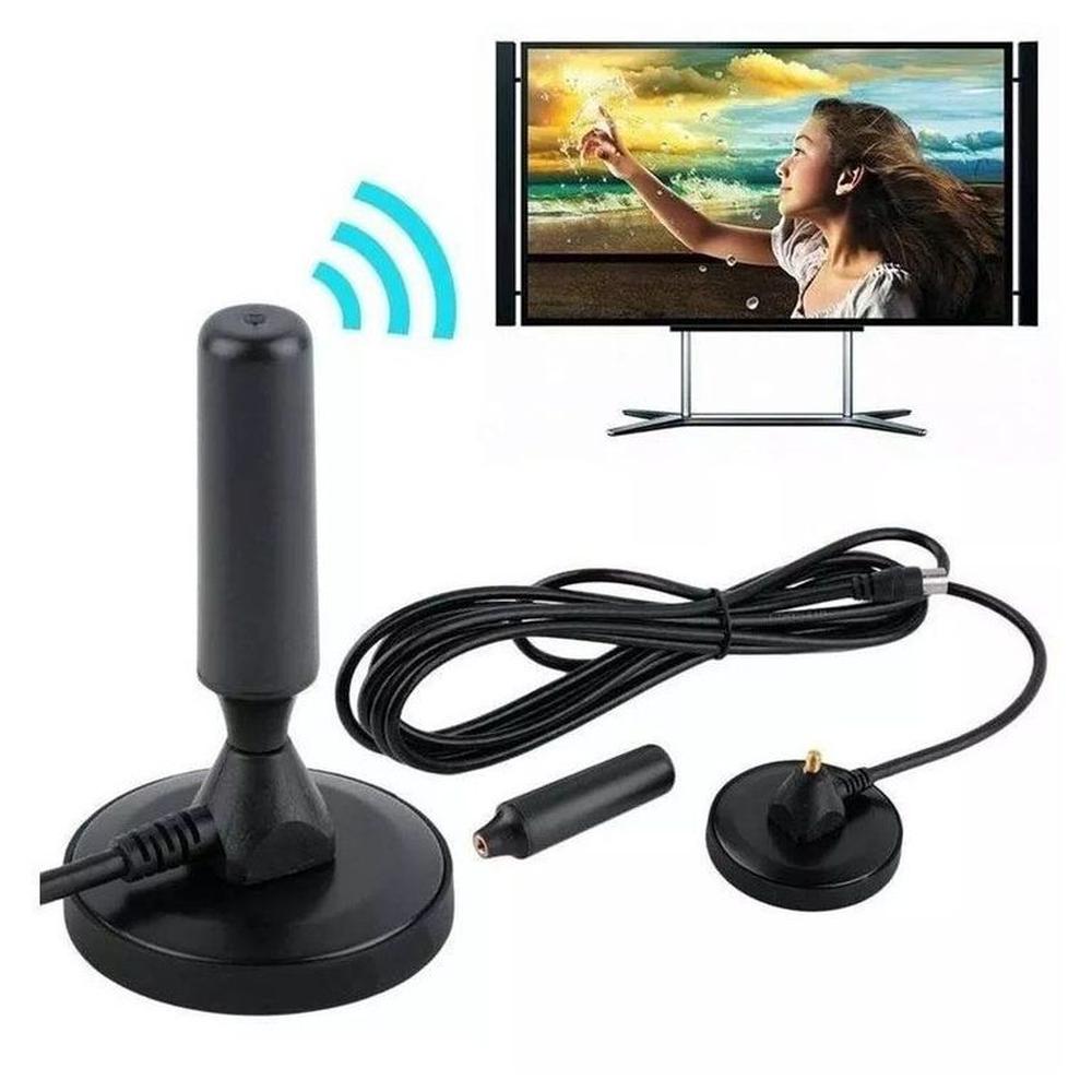Antena hd de tv digital 360 de recepción cable 4.3 mts