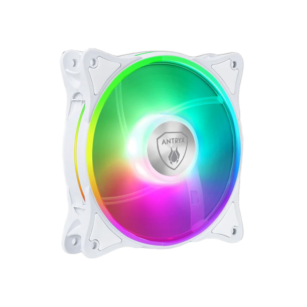 COOLER PARA CASE ANTRYX CHROME STORM DF310 WHITE A-RGB COOLER PARA CASE ANTRYX CHROME STORM DF310 WHITE A-RGB
