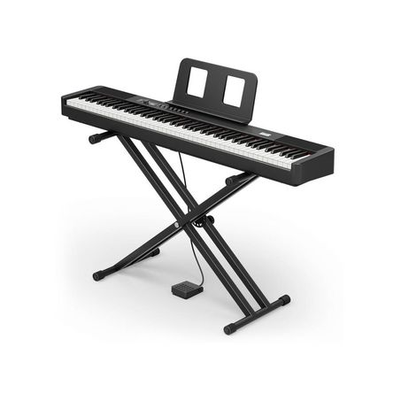 Piano Digital Donner DEP-20 Lite - 88 Teclas con Soporte X (Negro) DEP-20 Lite Piano Digital Donner DEP-20 Lite - 88 Teclas con Soporte X (Negro) DEP-20 Lite