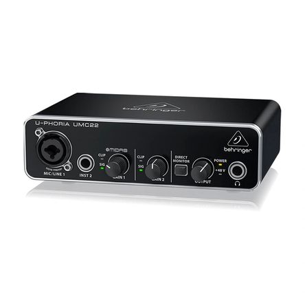Interfaz de Audio Behringer UMC22 SM-UMC22