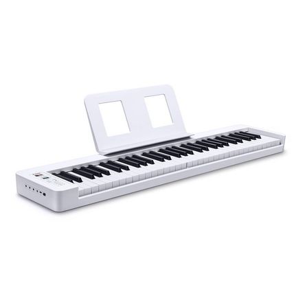 Piano Digital Donner DP-06 Plegable 61 Teclas Blanco DP-06 Piano Digital Donner DP-06 Plegable 61 Teclas Blanco DP-06