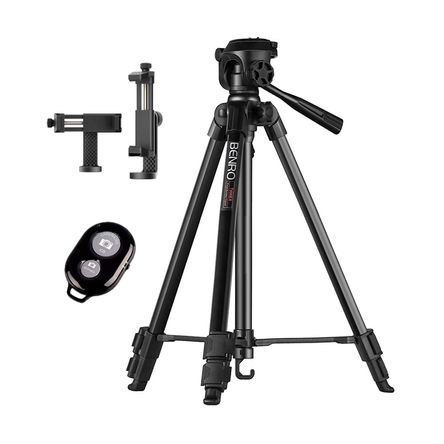 Tripode Benro T800EX con Soporte Smartphone con Control Bluetooth