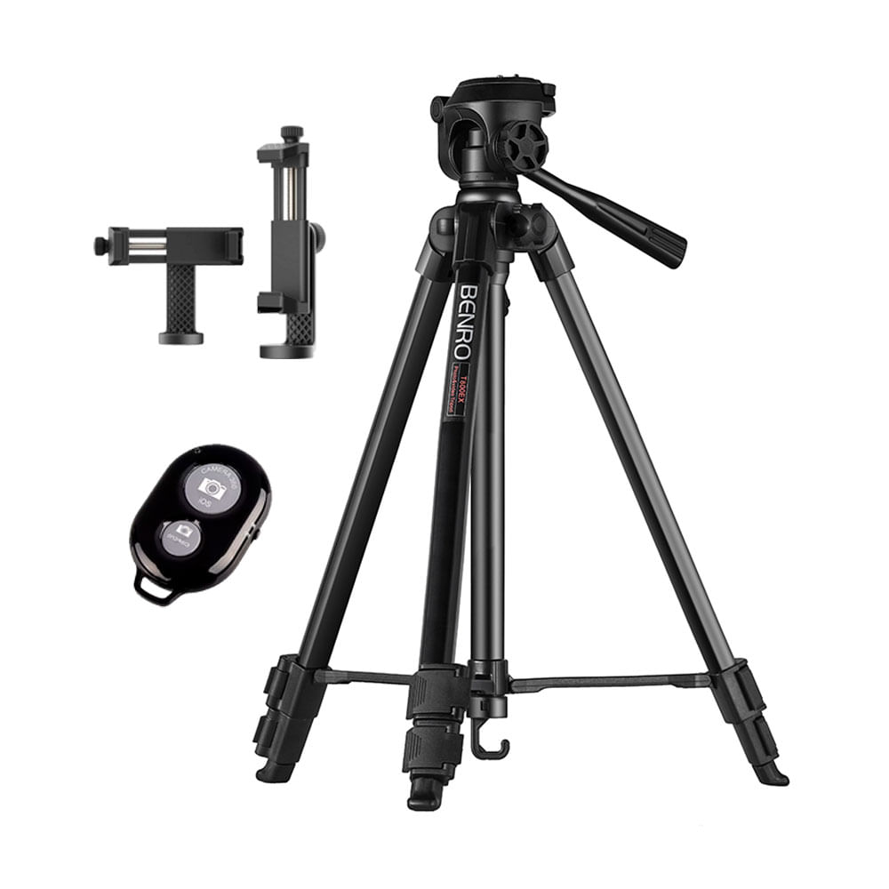 Tripode Benro T800EX con Soporte Smartphone con Control Bluetooth