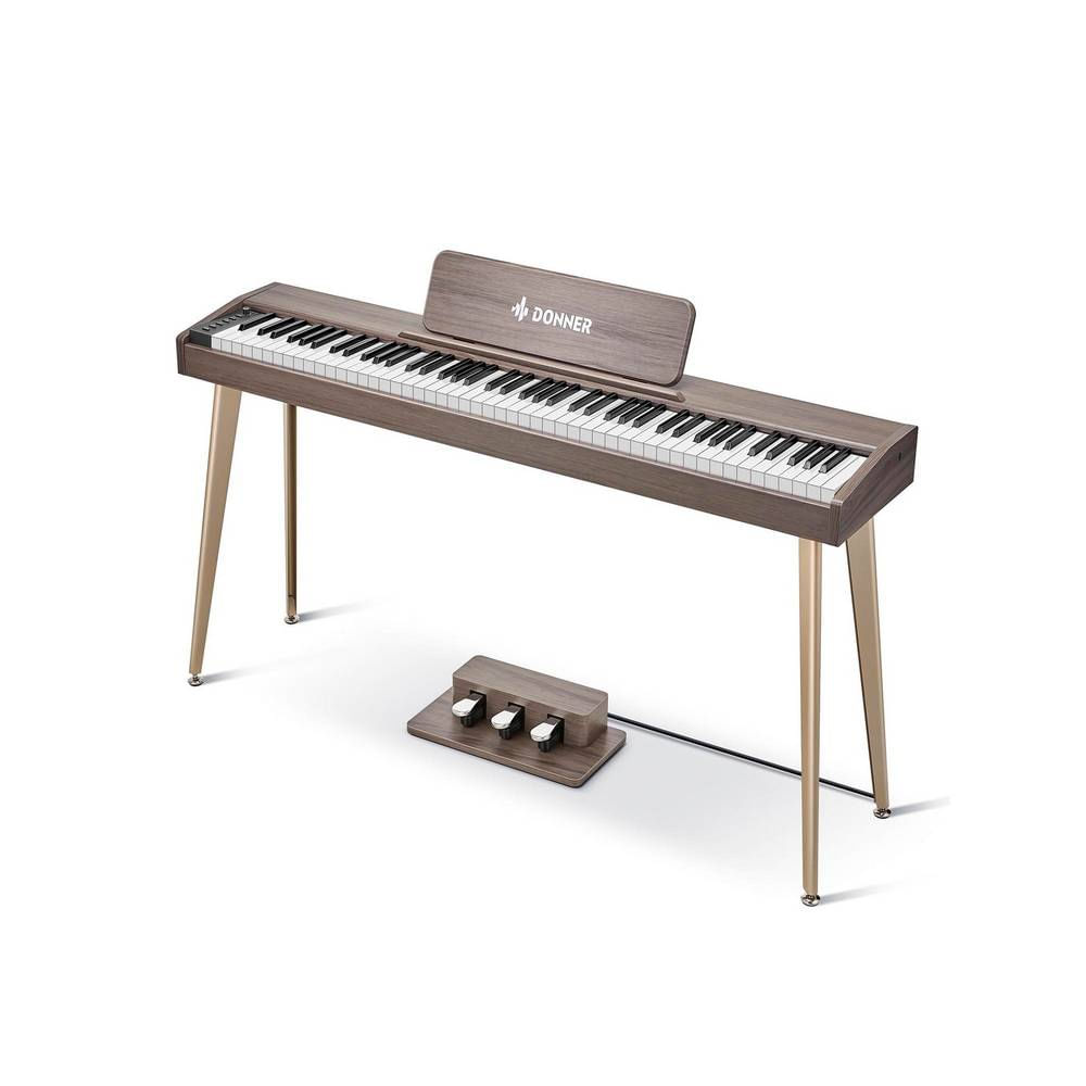Piano Digital Donner DDP-60 - 88 Teclas con mueble gris - EC6786 Piano Digital Donner DDP-60 - 88 Teclas con mueble gris - EC6786