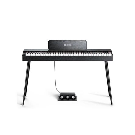 Piano Digital Donner S100 – 88 Teclas con Mueble (Negro) S100 Piano Digital Donner S100 – 88 Teclas con Mueble (Negro) S100