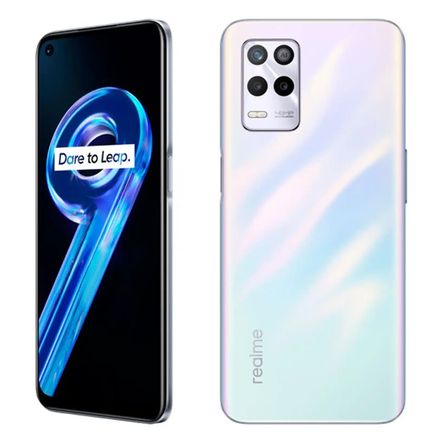 SMARTPHONE REALME 9 13GB RAM 8GB 5GB Ext Qualcom Snapdragon 50mp 33W BLANCO INTERESTELAR SMARTPHONE REALME 9 13GB RAM 8GB 5GB Ext Qualcom Snapdragon 50mp 33W BLANCO INTERESTELAR