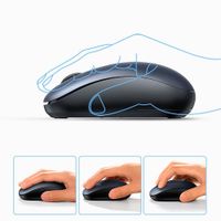 Mouse Ugreen Mu105 Inalámbrico 2.4ghz Clic Silencio 2400dpi