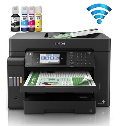 Impresora Epson L15150 Imprime Escanea Copia Fax Wi-Fi USB Ethernet Impresora Epson L15150, Imprime Escanea Copia Fax Wi-Fi USB Ethernet