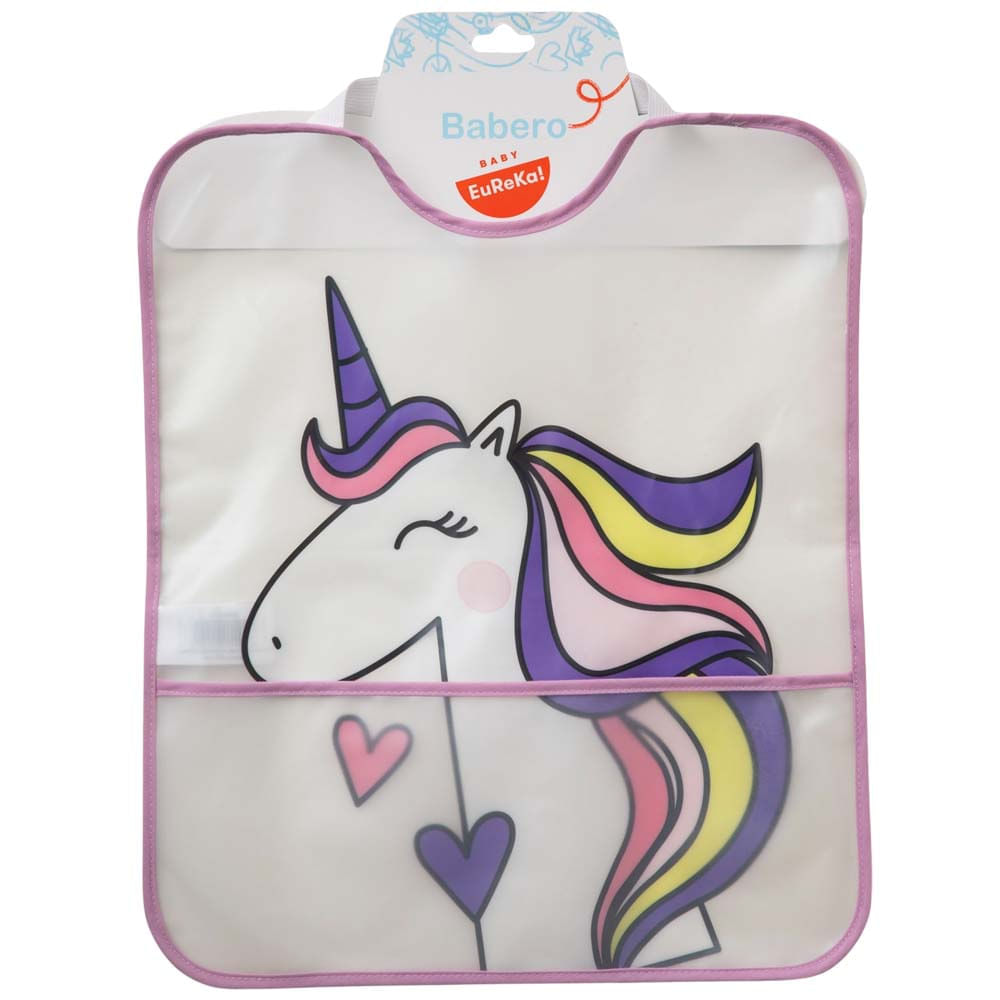 Babero vinilo niña BABY EUREKA x1un